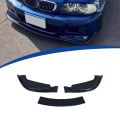 1998年から2005年までのbmw e 46 m 3フロントシャベル前唇3段式PP材質に適用されています
