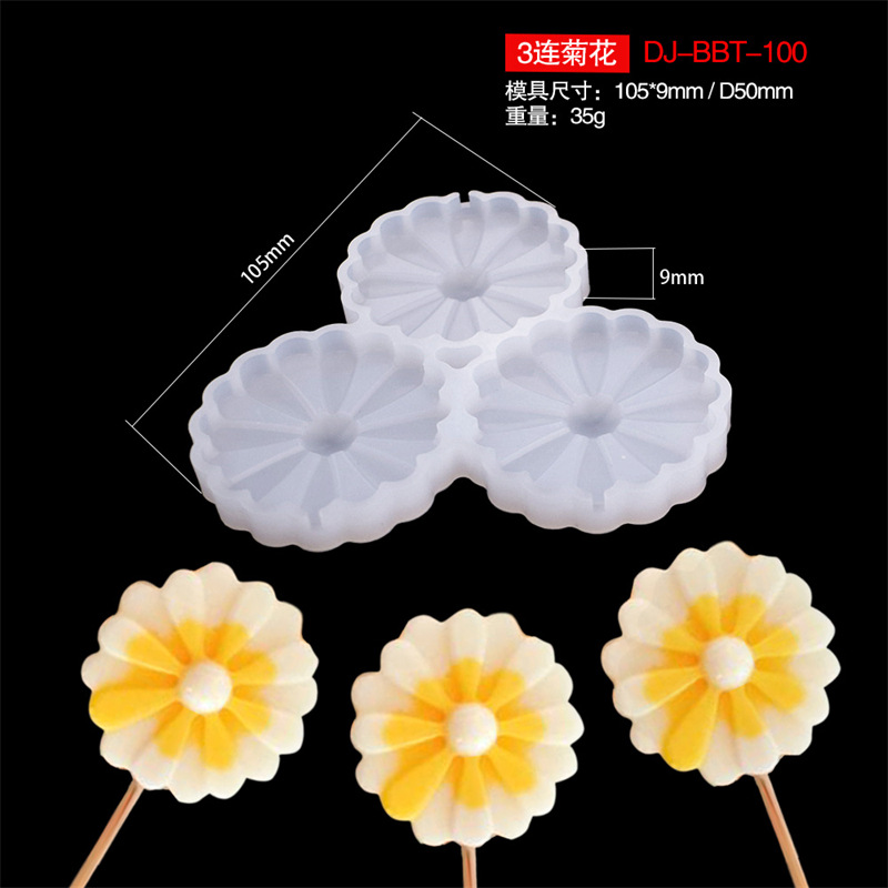 Pascua mariposa conejo huevo molde de silicona al por mayor