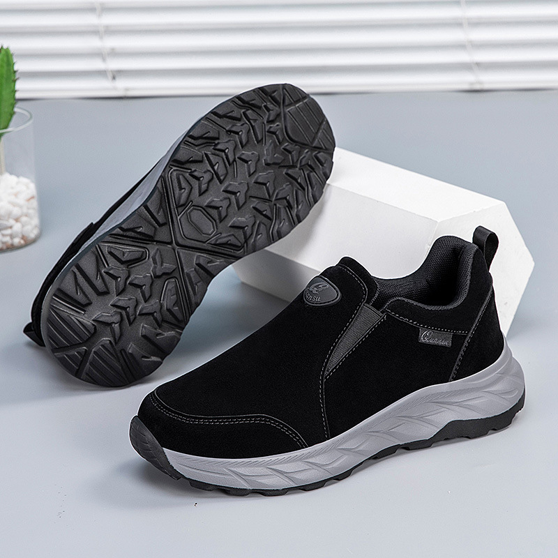 Zapatos de madres de mediana edad primavera y otoño zapatos de mujer ligeros planos 2024 zapatos de suela suave transpirables y resistentes al desgaste