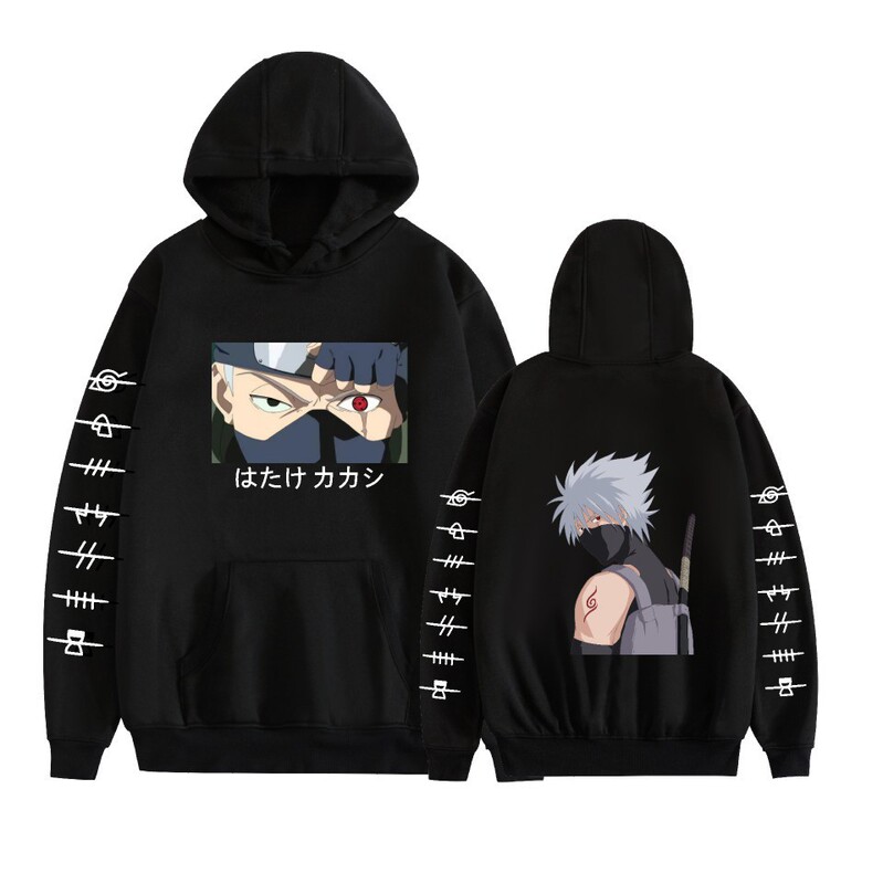Cross-border New Products Naruto Peripheral Series Animation Fashion Casual Hoodie Men's Hoodie Cross-border New Products Naruto Peripheral Series Animation Fashion Casual Hoodie Men's Hoodie