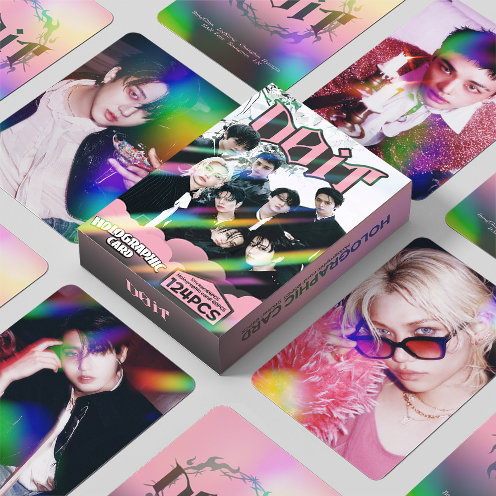 92–124 Stück SKZ IT TAPE: DO IT Neues Album-Fotokarten-Set – koreanische Idol-LOMO-Karten zum Sammeln mit Bonus-Aufklebern – Detail 6