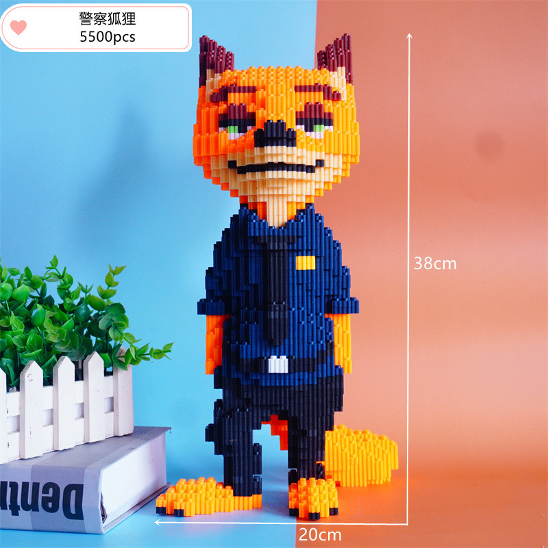 CLS Trendy Le Sen pequeños gránulos ensamblados bloques de construcción Linabel rompecabezas juguetes para niños regalos para niños y niñas