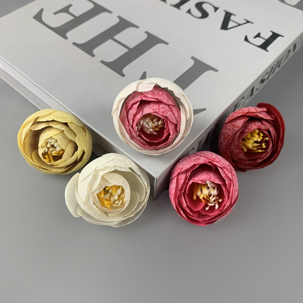 모리 인공 꽃 DIY 수제 소재 화환 차 새싹 유럽 장식 사진 소품 가짜 꽃 새로운 복고풍