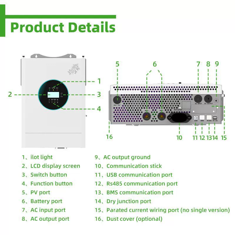 Photovoltaic controller solar-powered, 2 years, 230v