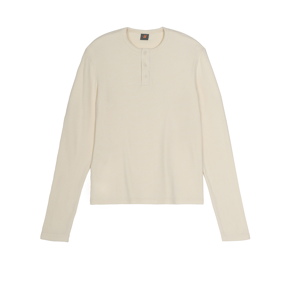 ETAI ropa de hombre primavera y otoño perezoso Henry camiseta de manga larga marca de moda para hombres con camiseta de base de manga larga casual de color sólido