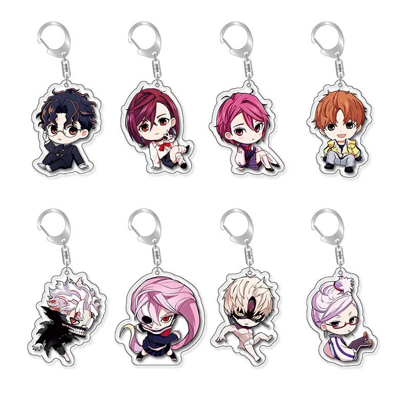 Supernatural Armed Dada Dare Party Acrylic Keychain Ayase Tao Takakura Kenko Airo