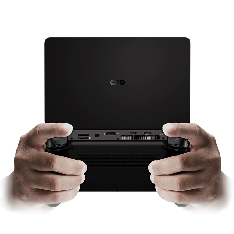 Handheld game console (GPD WINMINI 2025) — 7" native horizontal screen, 120 Hz, Ryzen options