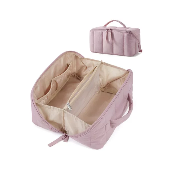 In Stock on Amazon: New Portable Travel Waterproof Cosmetic Storage Bag with a Fluffy, High-End Feel, Toiletry Bag