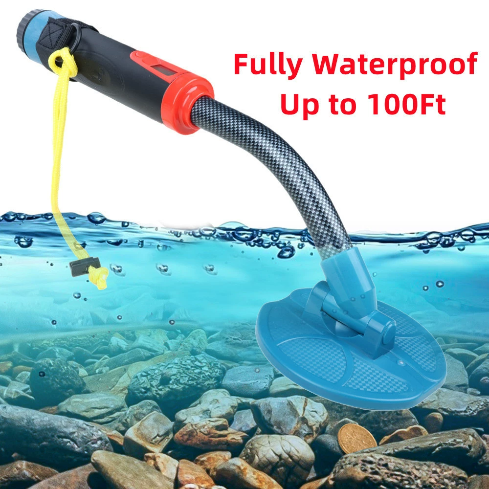 HS-18 металлодетектор легкий и высокочувствительный водонепроницаемый ручной археологический драгоценный металл железный гвоздь