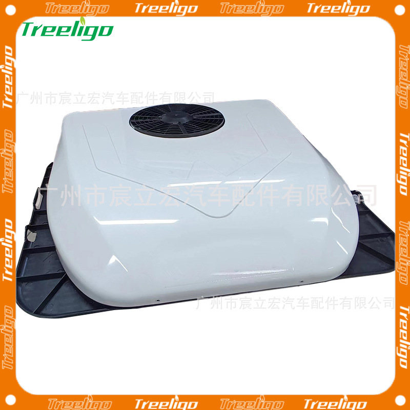 Treeligo nuevo aire acondicionado de estacionamiento de techo grande 12V24V refrigeración eléctrica aire acondicionado de techo habitación camión aire acondicionado de automóvil