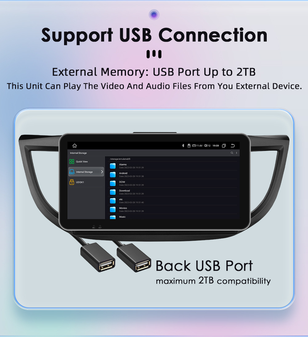 10.33 inch Android navigator GPS is suitable for 12-16 Honda CRV car MP5 player all-in-one machine