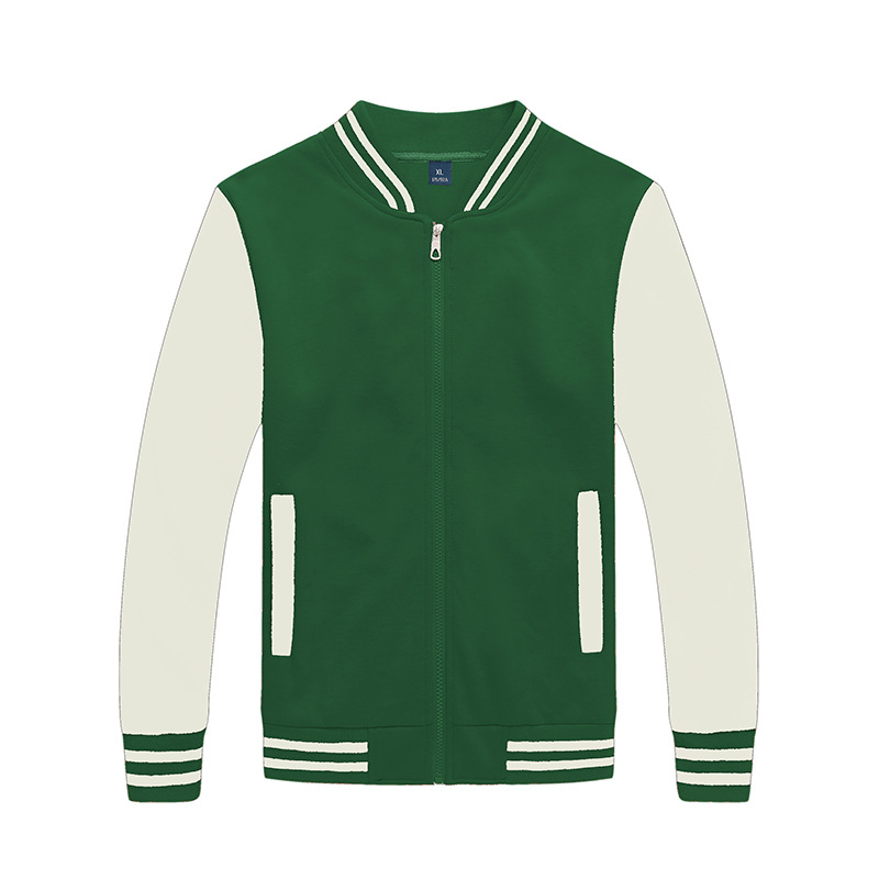 Camarero de catering camiseta maestra de jardín de infantes chaqueta de trabajo chaqueta de grupo con camiseta de béisbol impresa personalizada logotipo