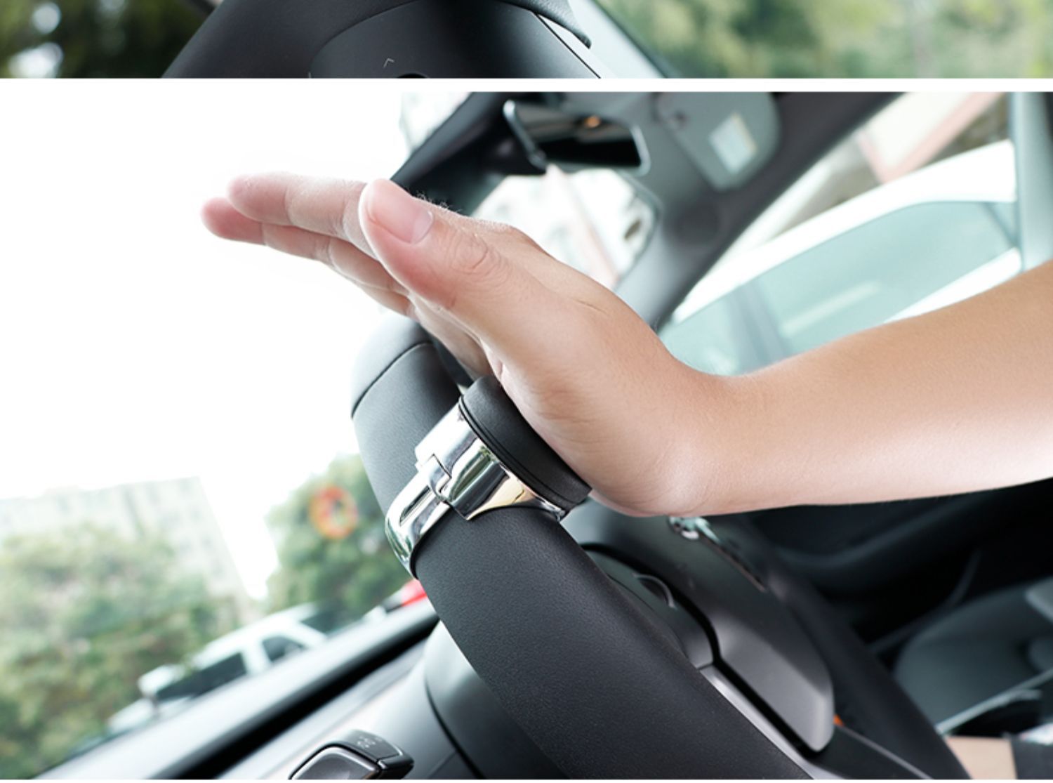 Suitable for Steering Wheel Booster Car Labor-Saving Ball Truck Bearing Type Multi-Functional One-Hand Steering Wheel
