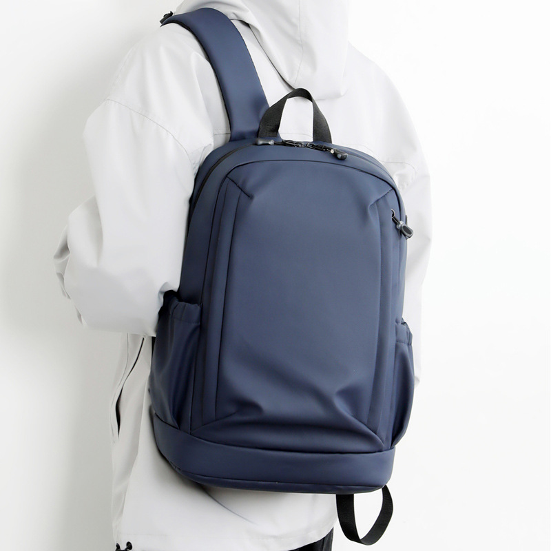Mochila de los hombres mochila casual mochila de gran capacidad Oxford bolsa de tela estudiante de la escuela secundaria bolsa de la computadora de negocios de cercanías