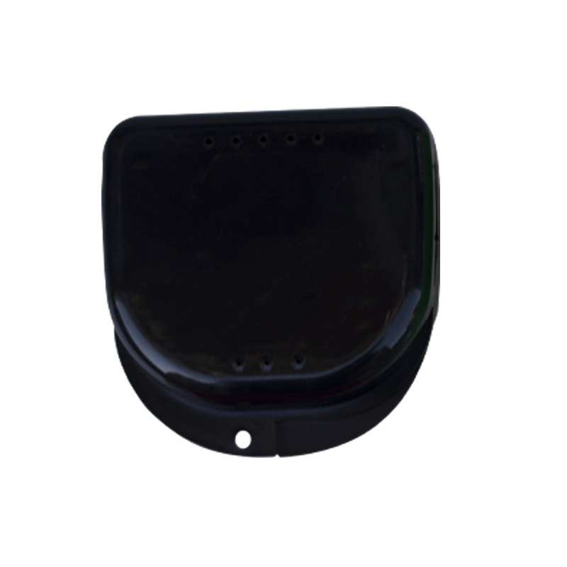 Fácil de llevar logotipo ajustable boxeo Sanda deportes caja de protección dental caja de silicona ortodoncia caja titular caja