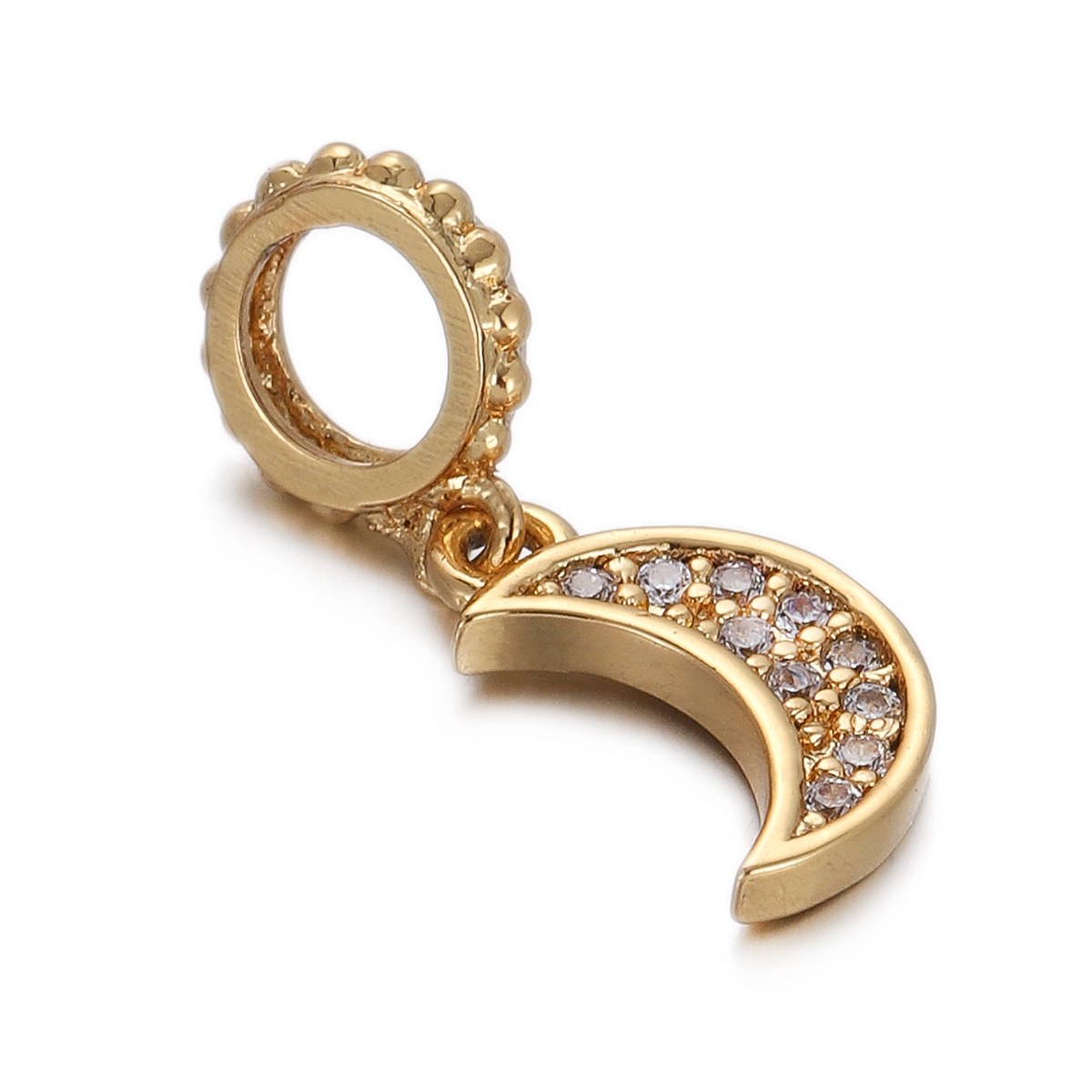 4g Weight Pendant Jewelry Making Type Gold Plated Plating Material Zircon Inlay Material 1 Piece Quantity Holiday, Daily Occasion Copper Material Geometric, Star, Moon Pattern Women's Gender Enamel Design Simple Style Style 1 Piece Copper Zircon Gold Plated Geometric Star Moon Pendant 39