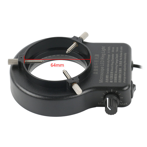 72LED 144LED adjustable ring light microscope light source industrial camera fill light