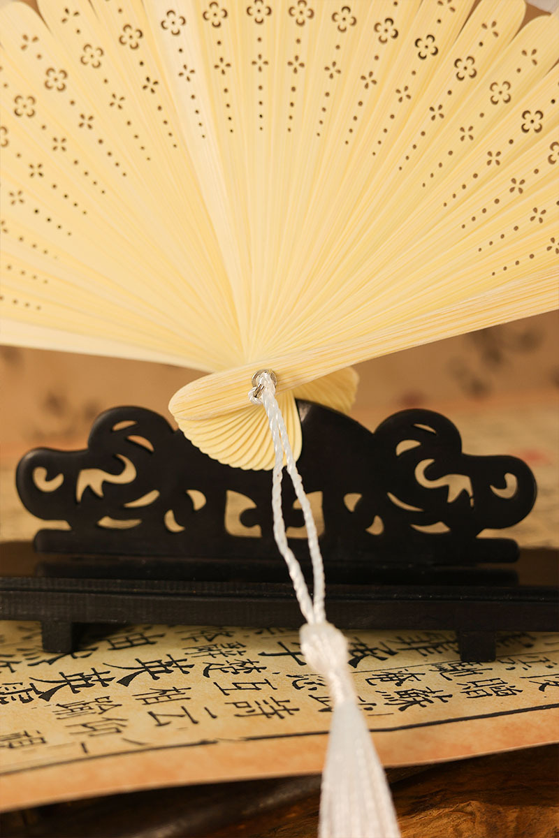 夏天扇子古风扇子折叠扇子古风折扇汉服扇新中式女扇舞蹈扇小扇子详情6