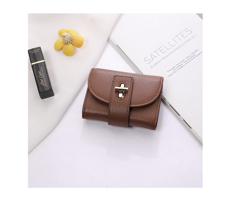 Genuine Leather Wallet For Women Compact Multi-functional Purse_voghion.com