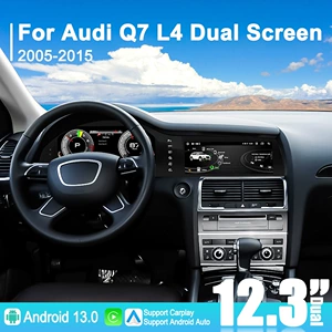 Audi Q7 05-15 LCD cihaz naviqasiya ekranı Android sistemi