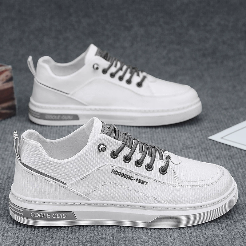 Разбитый код очистки мужской обуви весной новый холст приливная обувь корейская модная версия мужской универсальной спортивной обуви