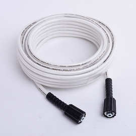 白色PVC线管5800PSI高压洗车机软管白色胶管清洗机软管