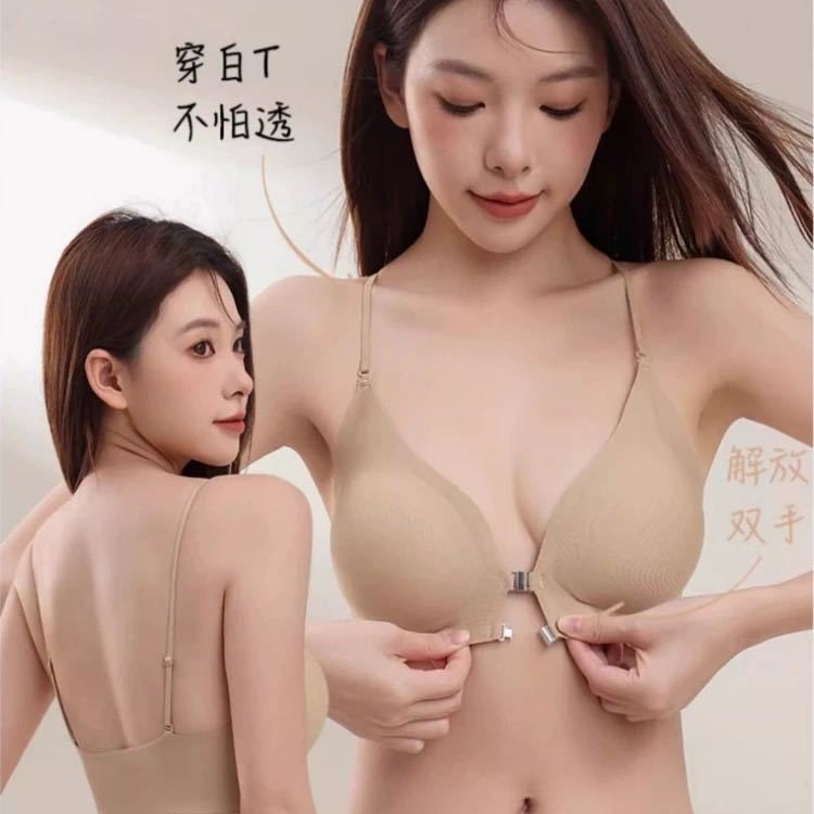 Venta directa de fábrica comercio electrónico transfronterizo Sudeste de Asia Vietnam Tailandia damas sin costuras sujetador de recogida lateral cómodo