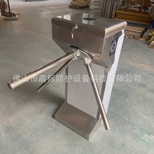 超市进出人员通道闸门 景区检票入口智能刷卡三辊转闸 成品发货