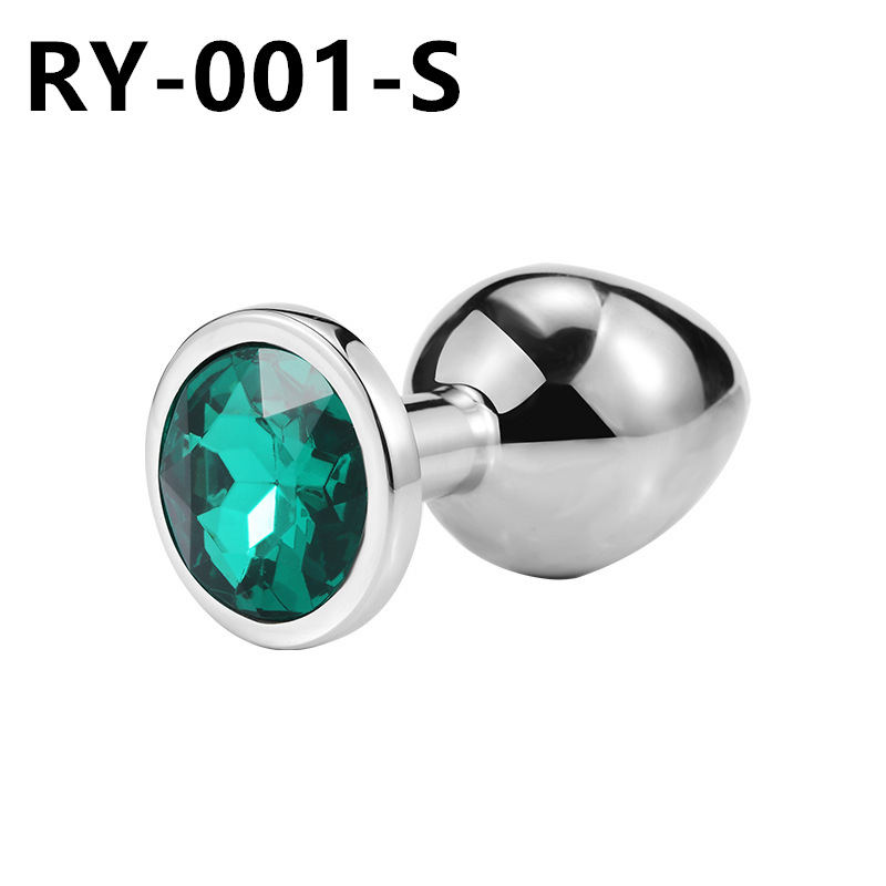 Volver corte metal anal plug adulto hombres y mujeres SM compartir masturbación clímax sexy anal plug adulto suministros pequeño mediano grande