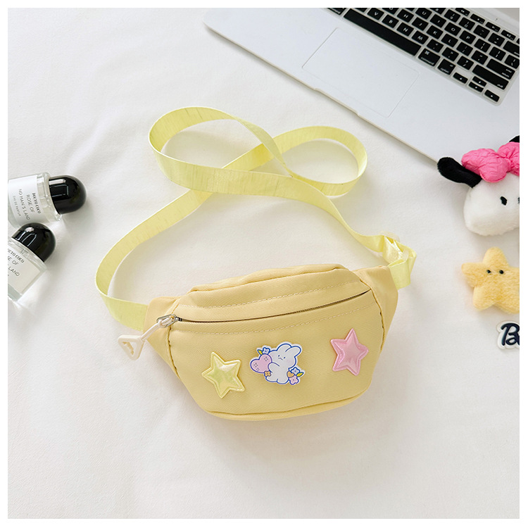 Girl'S Nylon Animal Star Cute Square Zipper Fanny Pack display picture 14