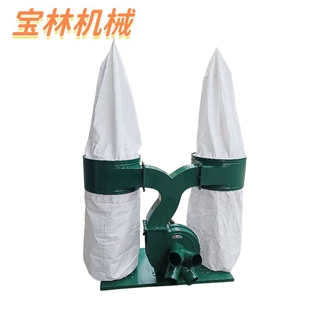 单双筒布袋吸尘器 雕刻机新款吸尘器 木工制鞋工业除尘器