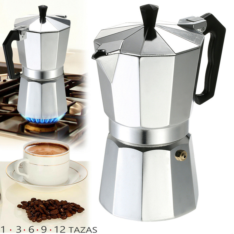 Cross-border in stock Turkey octagonal aluminum pot Italian concentrated aluminum coffee mocha pot household coffee appliance Cross-border in stock Turkey octagonal aluminum pot Italian concentrated aluminum coffee mocha pot household coffee appliance