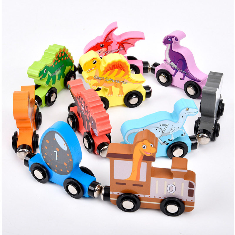 CPC CE Train Toys Bloques de construcción de ensamblaje magnético Niños Animales Coches Niños Inteligencia Benetización de los niños