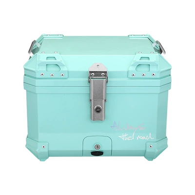 Motorcycle trunk | Vehicle Scooter Suitcase - mt45-mint-green-52-backrest-lining