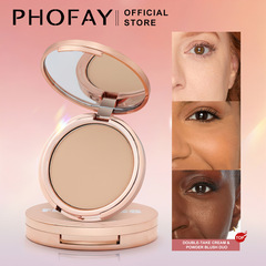 PHOFAY クロスボーダー外国貿易メイクアップセッティングパウダーオイルコントロール防水長期持続コンシーラーノンスティックパウダー非除去メイクアップセッティング