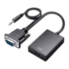 VGA to HDMI audio power supply wire