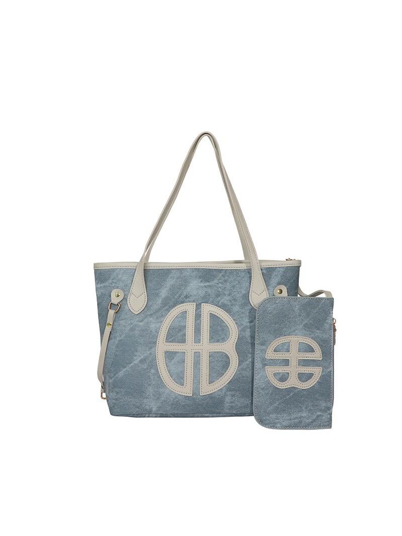 2026 nuevo bolso de mujer de gran capacidad de viaje bolso de hombro de mano estilo coreano de moda de dos piezas bolso de mujer