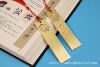 Chinese wind metal diy exquisite brass bookmark student graduation gift bookmark