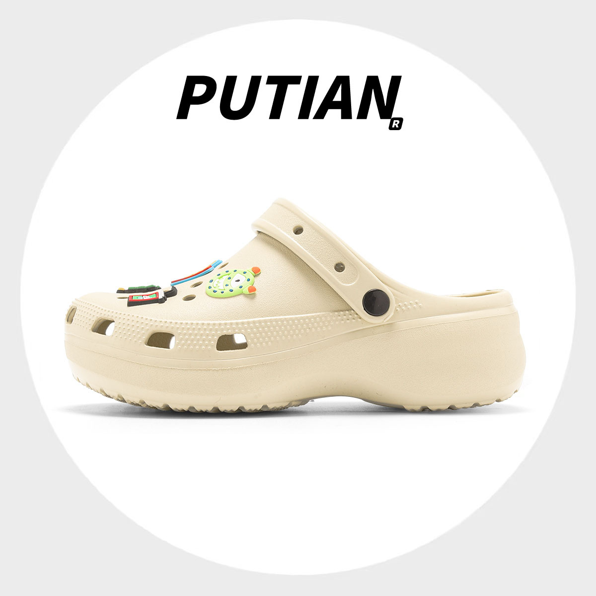 클라우드 스타일 본 화이트 [신발 꽃 보내기]