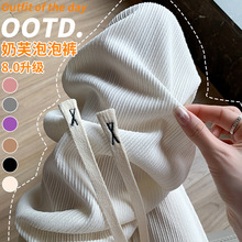 阔腿裤女春夏2023年新款高腰宽松垂感显瘦百搭窄版休闲直筒拖地裤