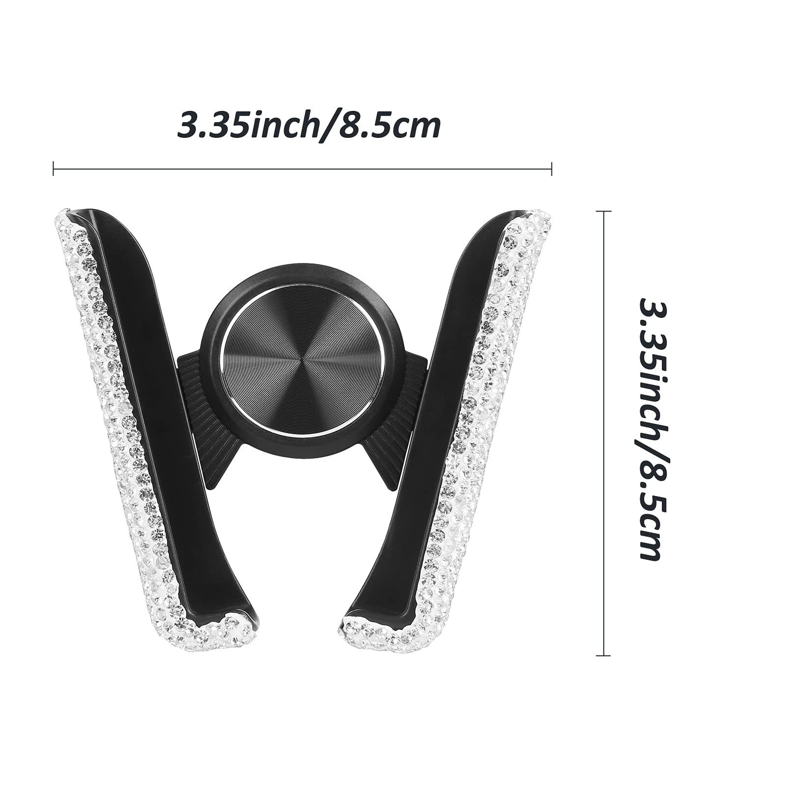 Rhinestone Car Phone Holder Air Vent Mount