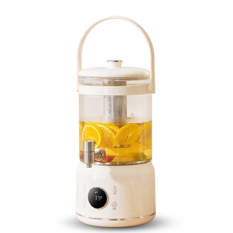 Faucet Health Pot, Party Bucket, Camping Party Fruit Wine, Constant Temperature Household Multifunctional Large Capacity Fruit Tea Flower Teapot