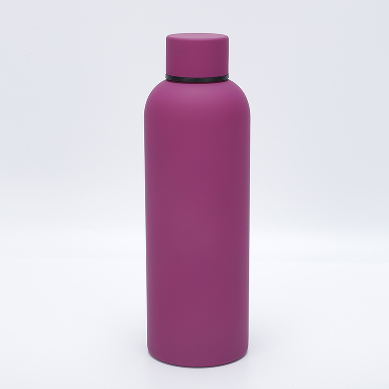 Amazon doble aislamiento de vacío 304 de acero inoxidable pequeña botella portátil deportes hervidor de agua al aire libre botella de cola al por mayor