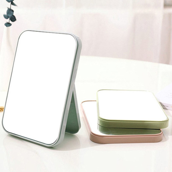 Handheld folding table mirror for students