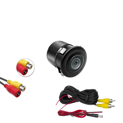 Vehicle camera: Large-Screen Image Car Rearview - 185-hole-ahd720p-complete-set