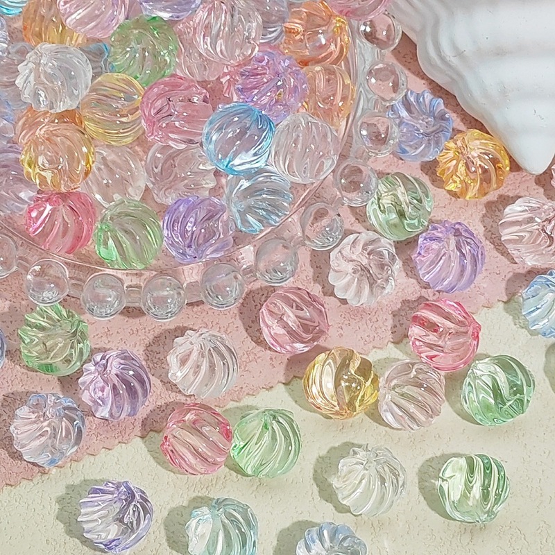 ファンタジーガラス糸ルースビーズ夏 DIY 手作りビーズブレスレットネックレスアクセサリーカラフルなミックスビーズ素材ジュエリー|undefined