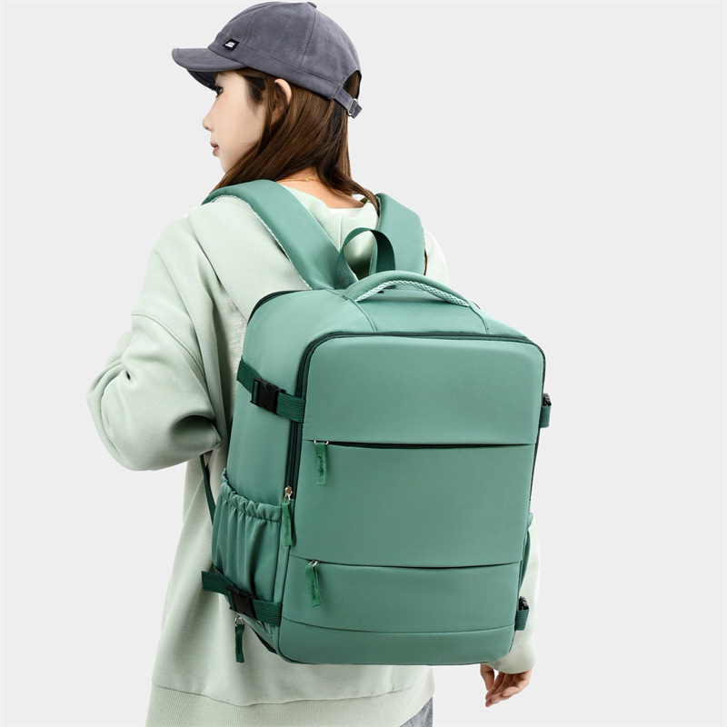 Sacoche multifonctionnelle pour ordinateur portable, idéale pour les courts voyages. Sac à dos unisexe tendance et résistant, parfait pour le travail._voghion.com