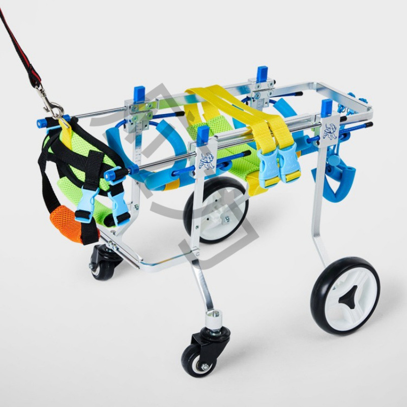 Dog Wheelchair Pet Wheelchair Limb Dog Disability Training Wheelchair Health Scooter Teddy Four-Wheel Dog