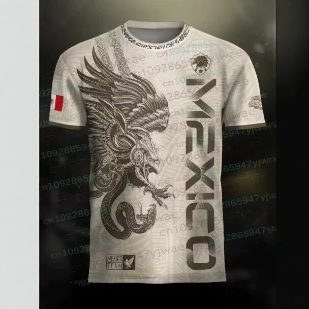 Mexico Special Offer Men's and Women's Casual Sports Breathable Tops Competition Training T-Shirts Summer
