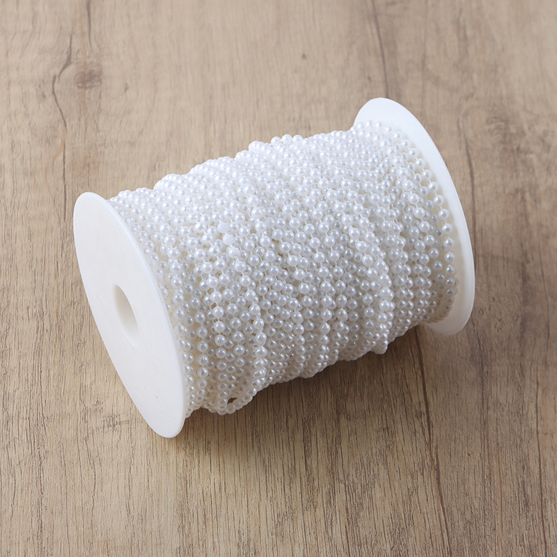 Yongxiang Flower Art Pearl Chain Material de embalaje de flores Ramo redondo Decoración Cadena de perlas Fabricante Precio al por mayor Asequible